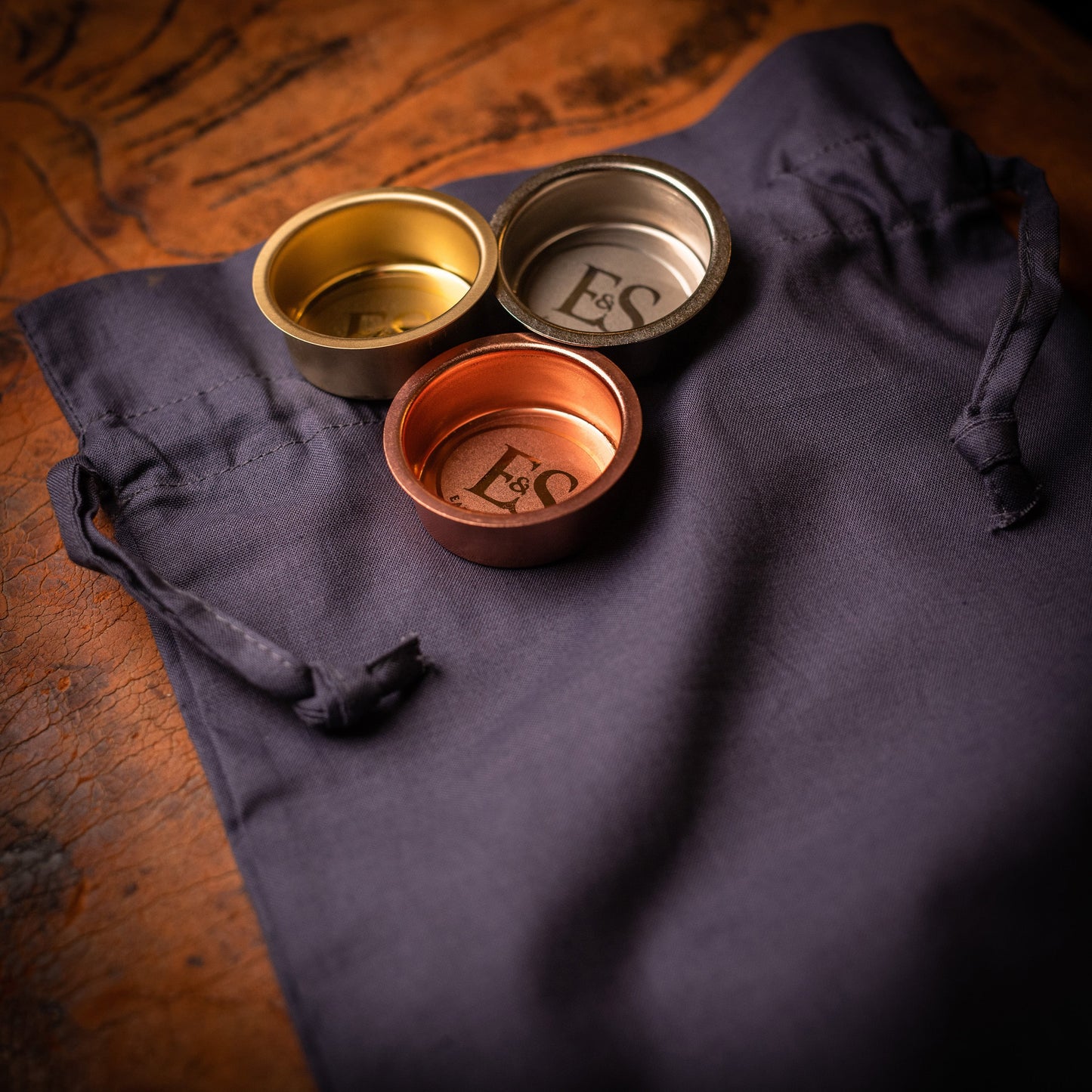 Handmade Grey Marble Finish Human or Pet Cremation Urn: Cognac Brown Leather Personalised Memorial, UK Made