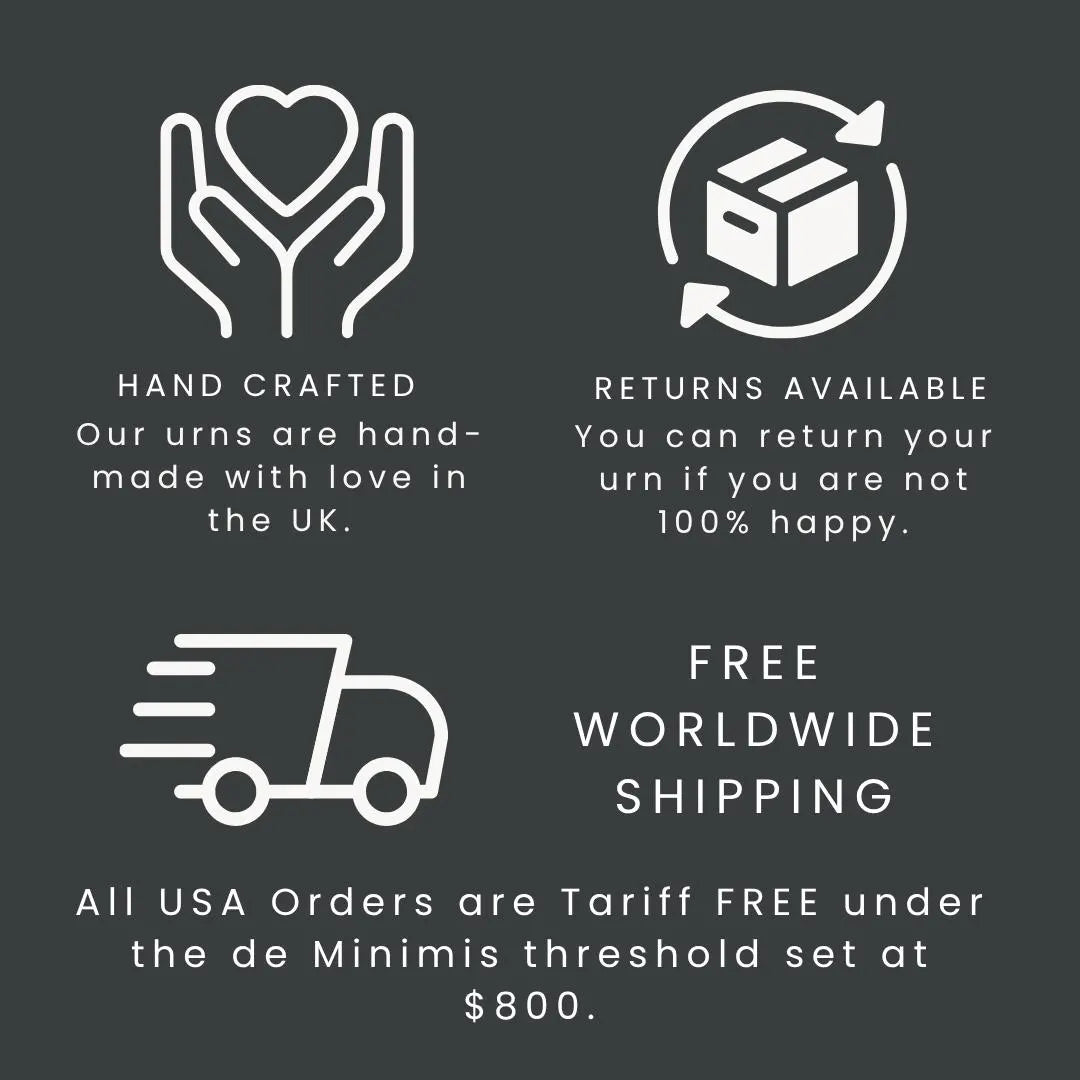 Human or Pet Urn For Ashes, Distressed Copper, Large Size, Modern Candle Urn, Personalise, Handmade, Cognac Brown Leather