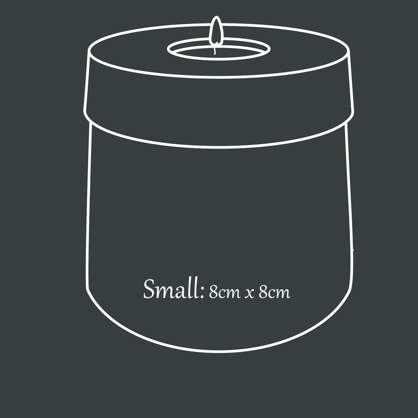 Small Keepsake Urn For Ashes. Handmade in the UK, Modern Candle Urn, White Marble Finish With Deep Smoke Grey Leather