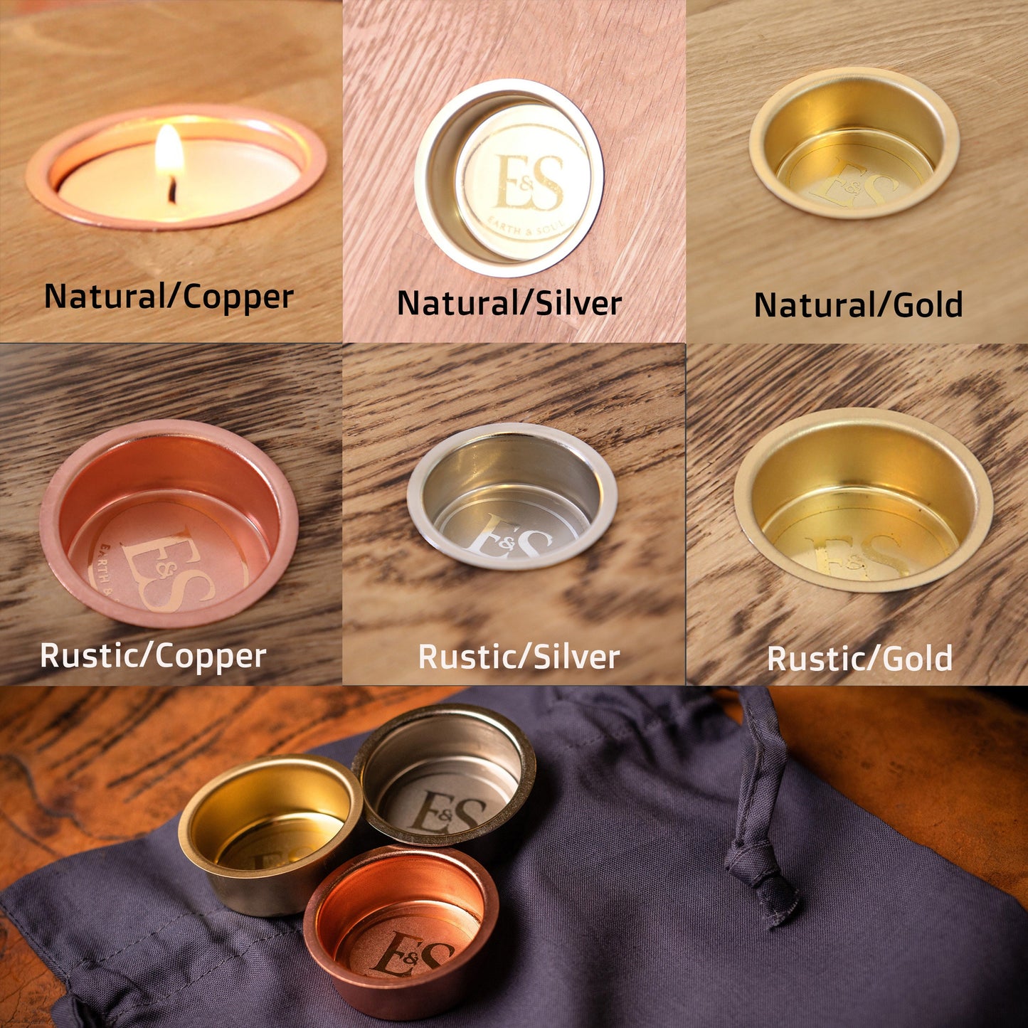 Human or Pet Urn For Ashes, Distressed Copper, Large Size, Modern Candle Urn, Personalise, Handmade, Cognac Brown Leather